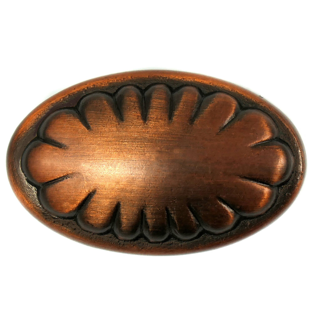 Windsor Collection 1 5/8" Flower Knob in Venetian Bronze by Laurey Hardware