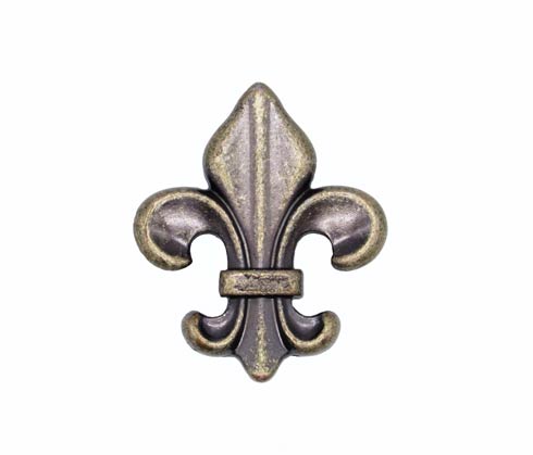 Buck Snort Lodge Decorative Hardware Cabinet Knobs and Pulls Fleur Di Lis