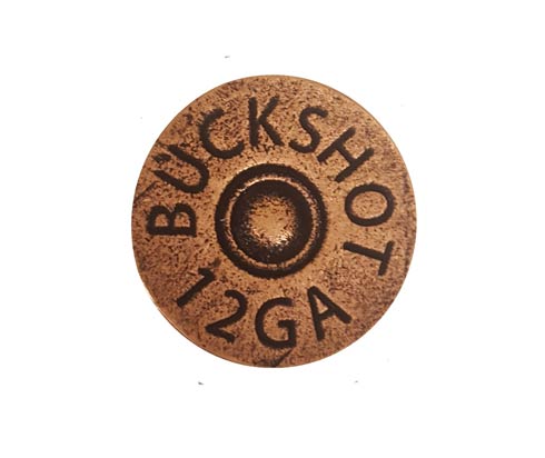 Buck Snort Lodge Hardware Cabinet Knob Shotgun Shell