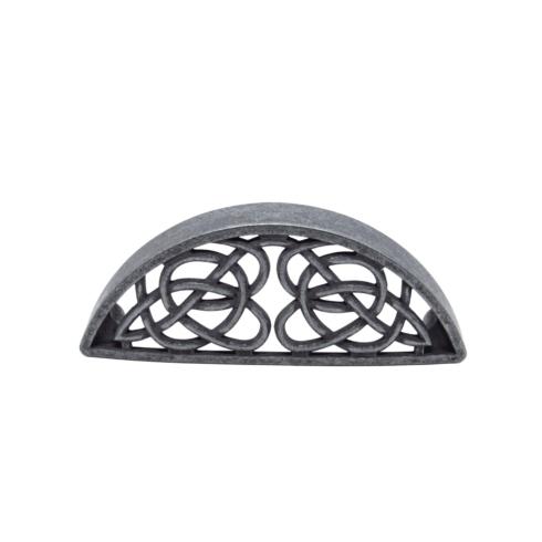 Buck Snort Lodge Decorative Hardware Celtic Style Cup Cabinet Pull- 3-13/16 CC