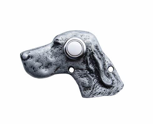 Buck Snort Lodge Decorative Hardware Dog Head Door Bell