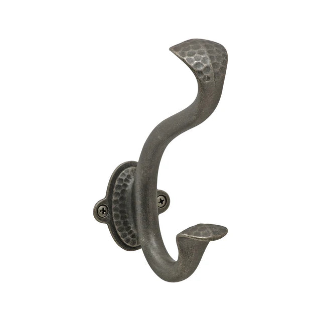 Hickory Hardware 1 -3/8 Inch Center to Center Craftsman Signature Double Coat Hook