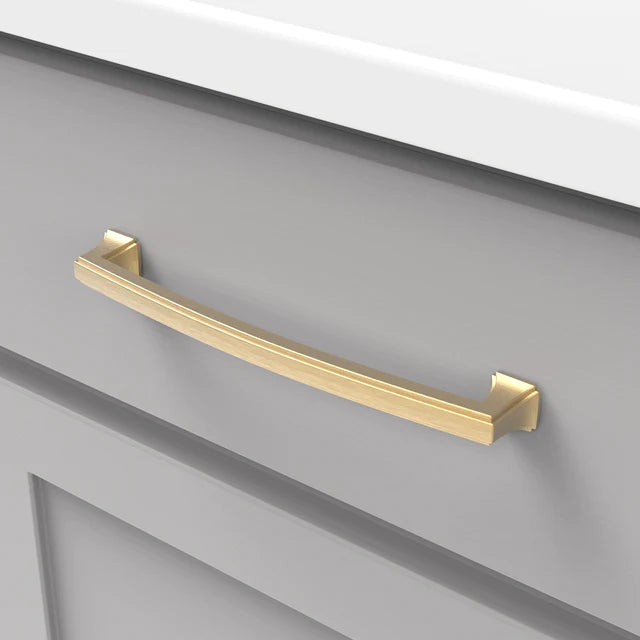 Hickory Hardware 7-9/16 inch (192mm) Bridges Cabinet Pull