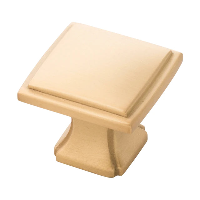 Hickory Hardware 1-1/4 inch (32mm) Square Bridges Cabinet Knob