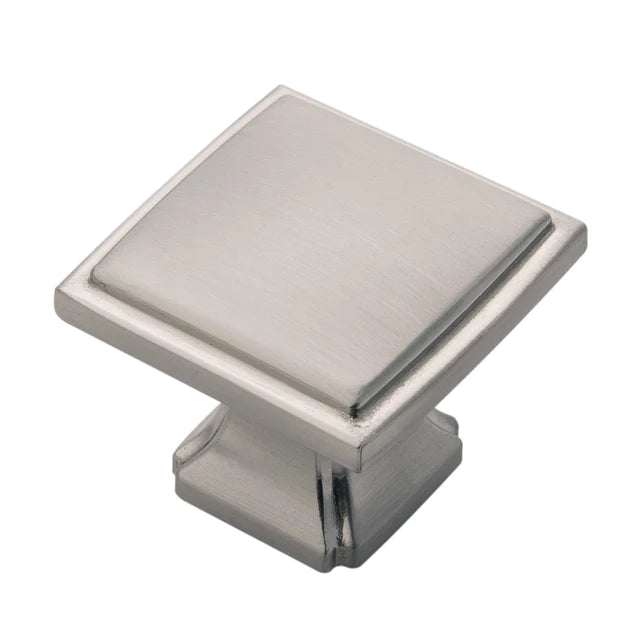 Hickory Hardware 1-1/4 inch (32mm) Square Bridges Cabinet Knob