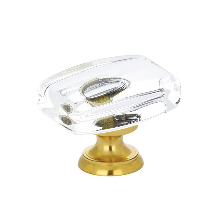 1 5/8" Long Windsor Knob by Emtek -Crystal