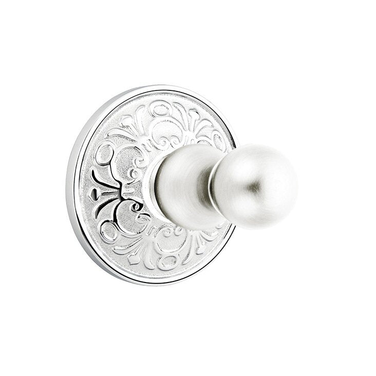 Traditional Brass Collection Lancaster Single Hook  by Emtek