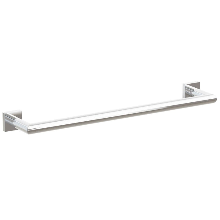 Modern Tubular Collection Small Square 25 5/8" Towel Bar  by Emtek