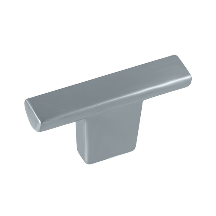 Cosmopolitan Collection 2" T-Knob in Satin Nickel by Laurey Hardware