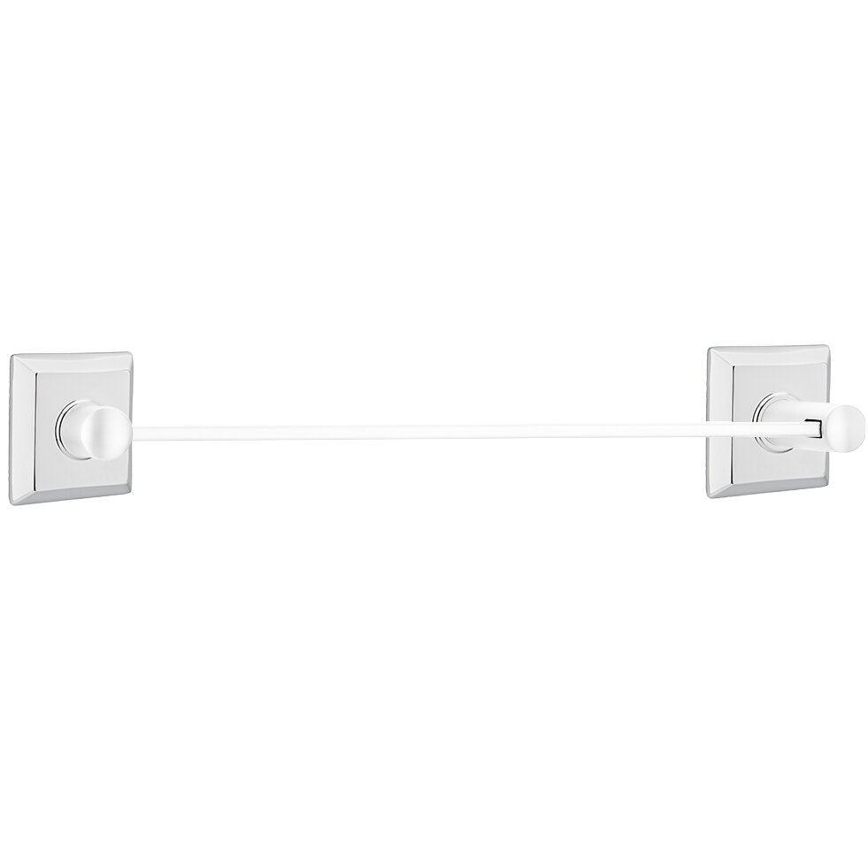Modern Brass Collection Quincy 30" Single Towel Bar  by Emtek