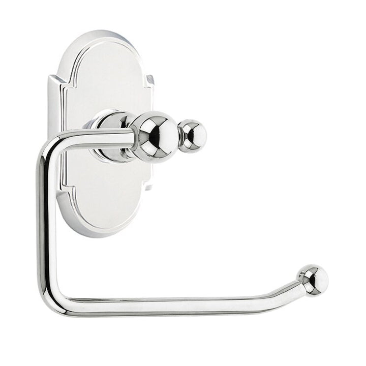 Traditional Brass Collection Arched Tissue Holder  by Emtek