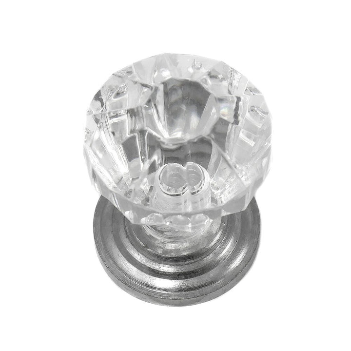 Kristal Collection 1" Acrystal Knob in Acrylic with  by Laurey Hardware