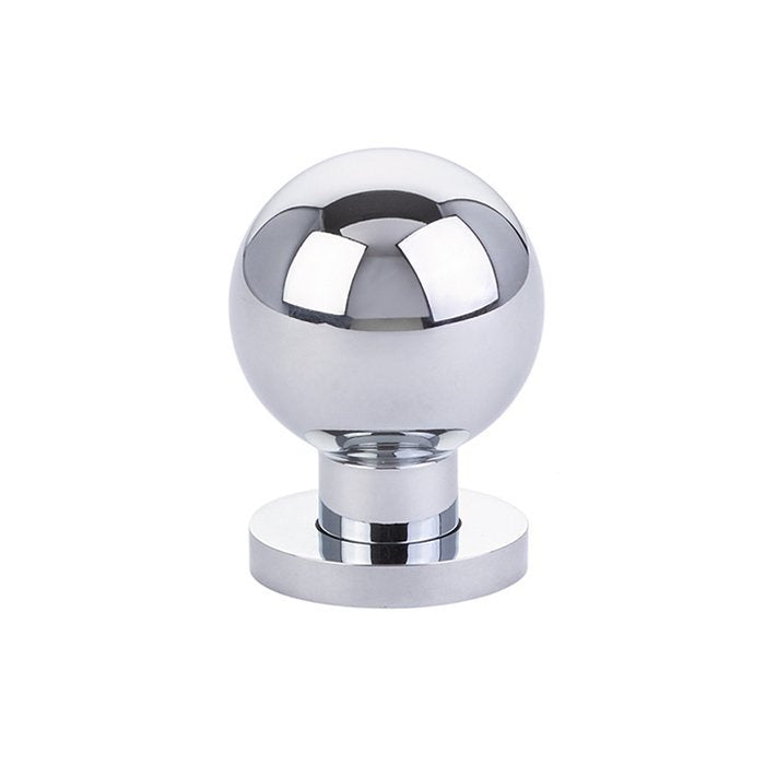 1" Diameter Globe Knob in Satin Brass by Emtek