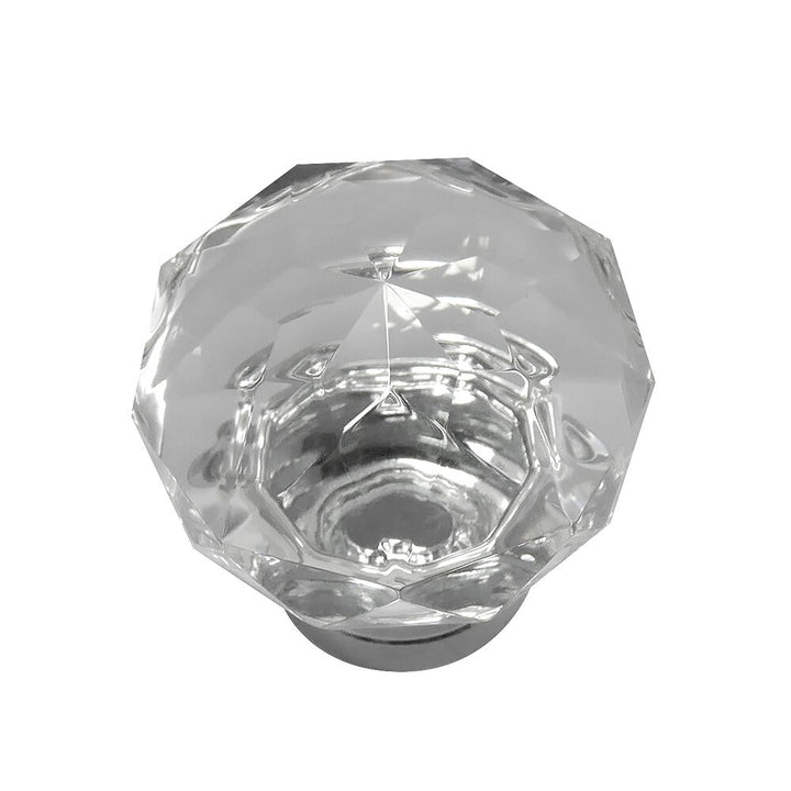 Kristal Collection 55mm Knob in  by Laurey Hardware