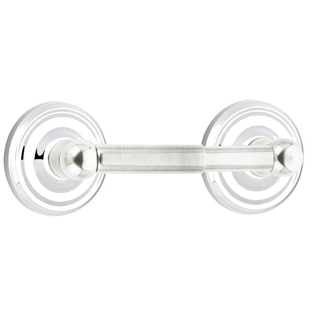 Traditional Brass Collection Modern Rectangular Towel Ring by Emtek