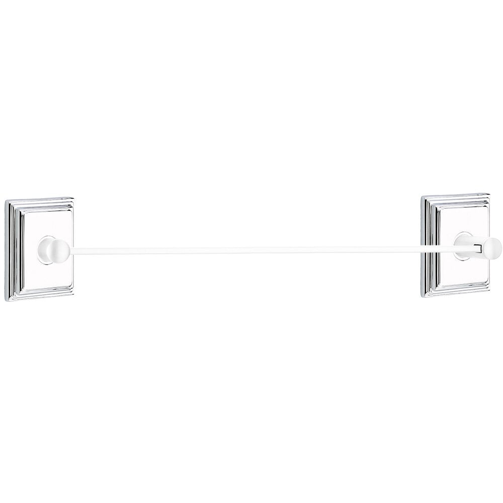 Modern Brass Collection Wilshire 30" Single Towel Bar by Emtek