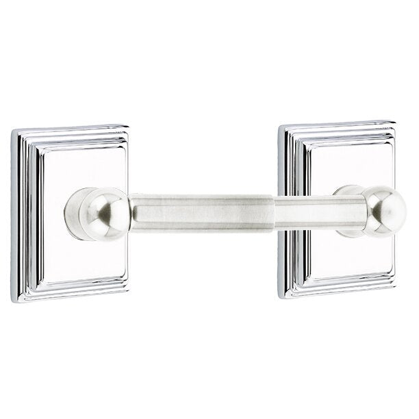 Traditional Brass Collection Wilshire Spring Rod Tissue Holder by Emtek