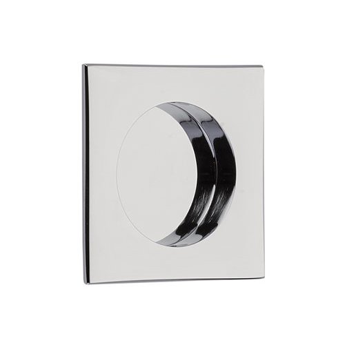 Modern Cabinet Hardware Collection 2 1/2" Square Flush Pull  by Emtek