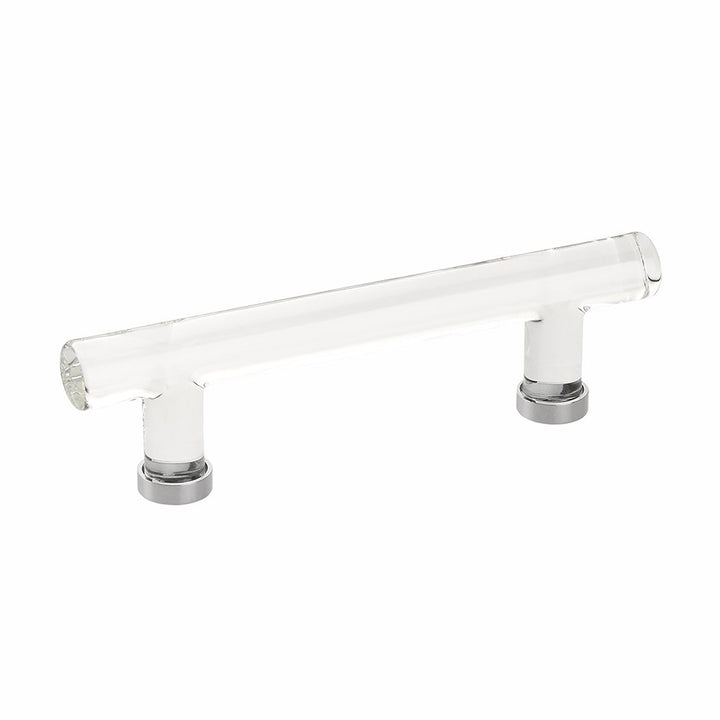 4" Centers Bar Pull by EMTEK-CRYSTAL