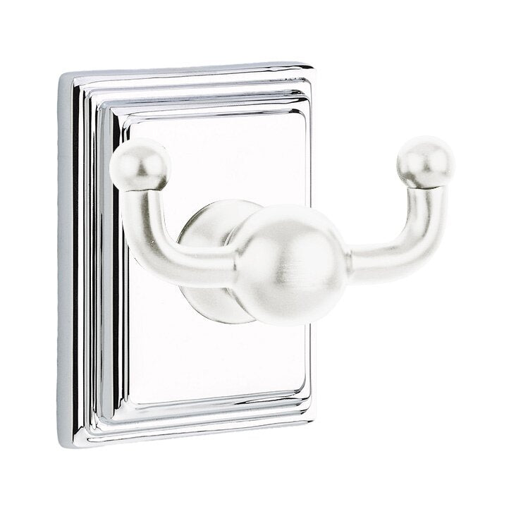 Traditional Brass Collection Wilshire Double Hook by Emtek