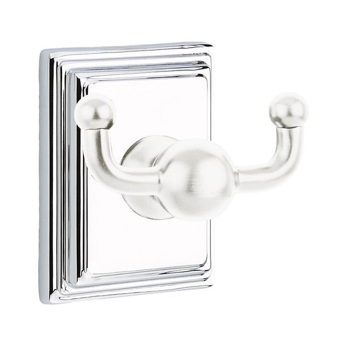 Traditional Brass Collection Wilshire Double Hook by Emtek