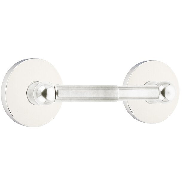 Traditional Brass Collection Regular Disk Spring Rod Tissue Holder by Emtek