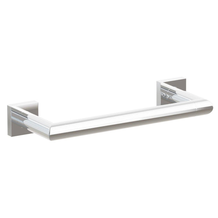 Modern Tubular Collection Small Square 13 5/8" Towel Bar by Emtek