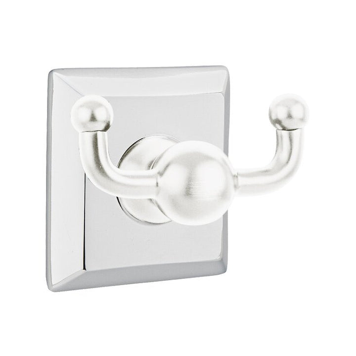 Traditional Brass Collection Quincy Double Hook by Emtek