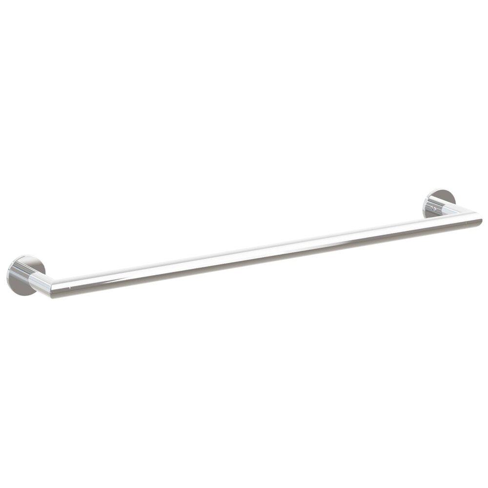 Modern Tubular Collection Small Disc 32" Towel Bar by Emtek