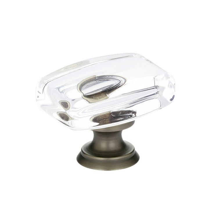 1 5/8" Long Windsor Knob by Emtek -Crystal