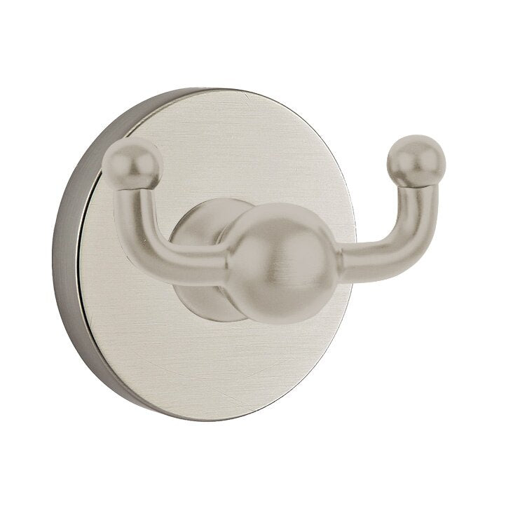 Traditional Brass Collection Regular Disk Double Hook by Emtek
