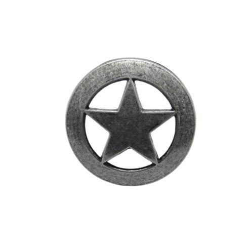 Buck snort Lodge Decorative hardware Sheriff Star Cabinet Knob