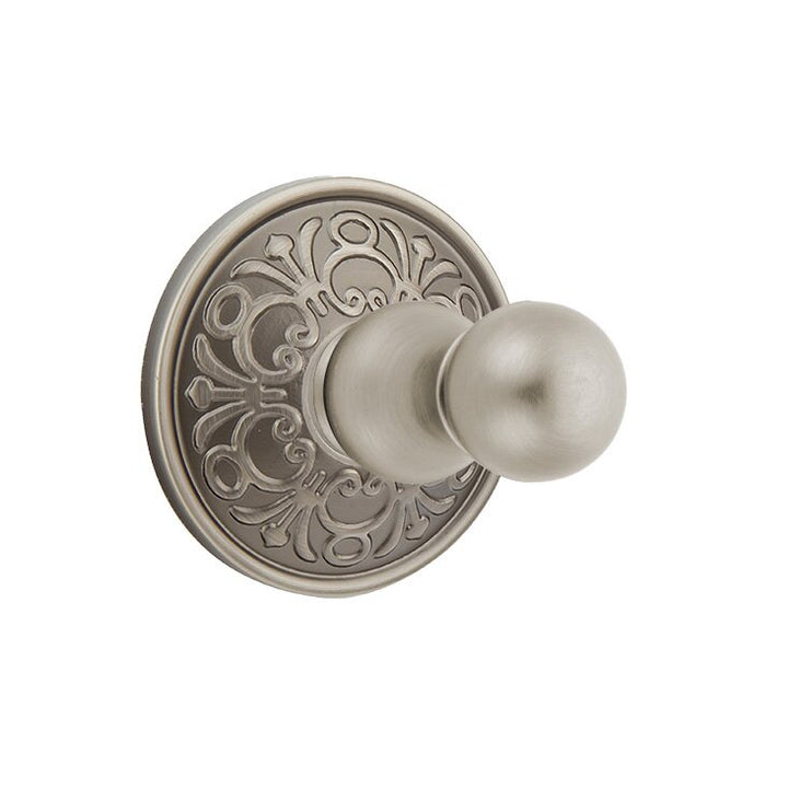 Traditional Brass Collection Lancaster Single Hook  by Emtek