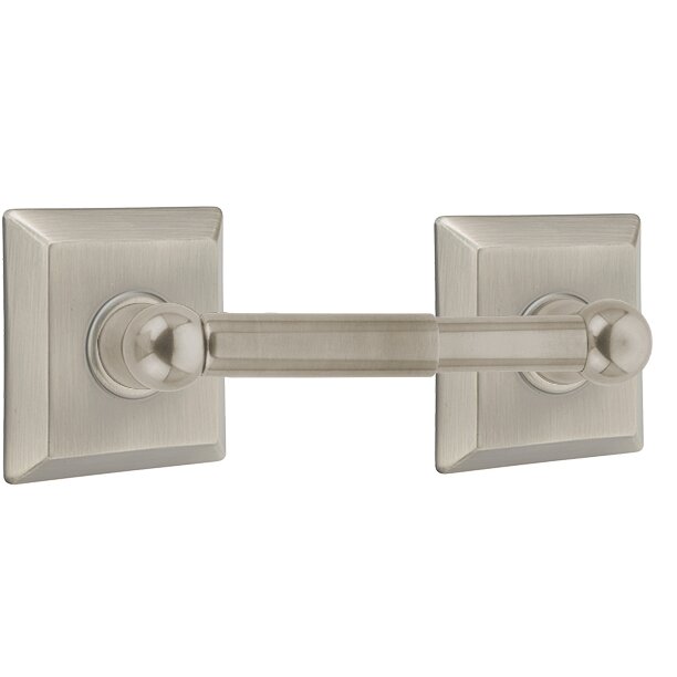 Traditional Brass Collection Quincy Spring Rod Tissue Holder  by Emtek