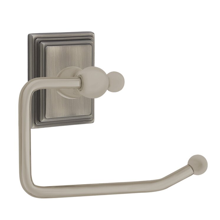 Traditional Brass Collection Wilshire Bar Style Tissue Holder by Emtek