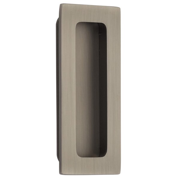 Modern Cabinet Hardware Collection 4" Modern Rectangular Flush Pull by Emtek