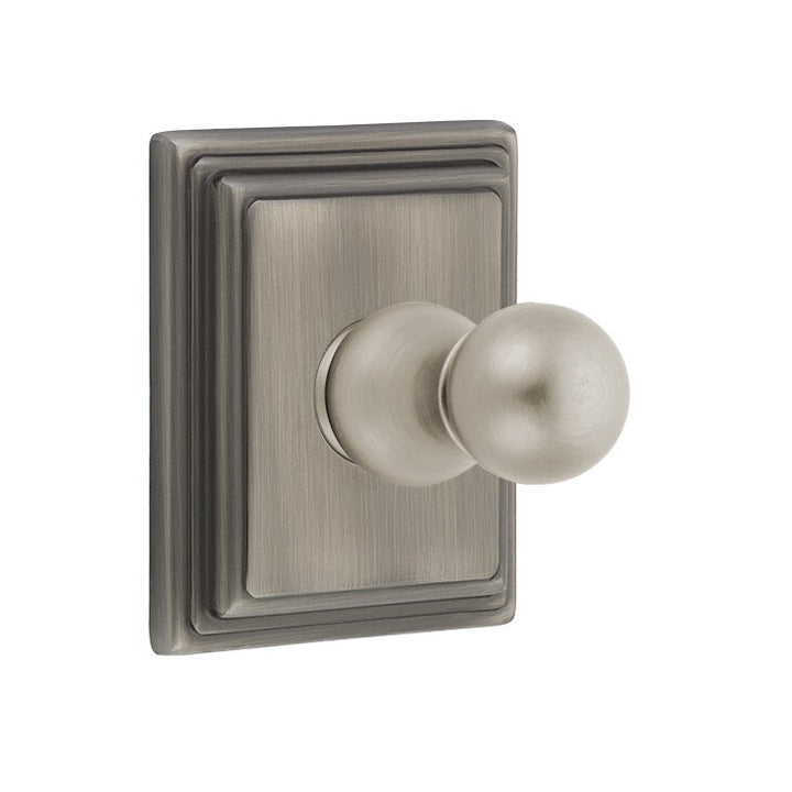 Traditional Brass Collection Wilshire Single Hook  by Emtek