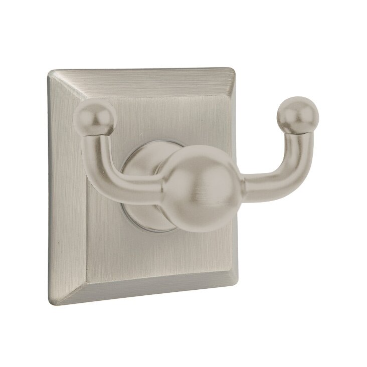 Traditional Brass Collection Quincy Double Hook by Emtek