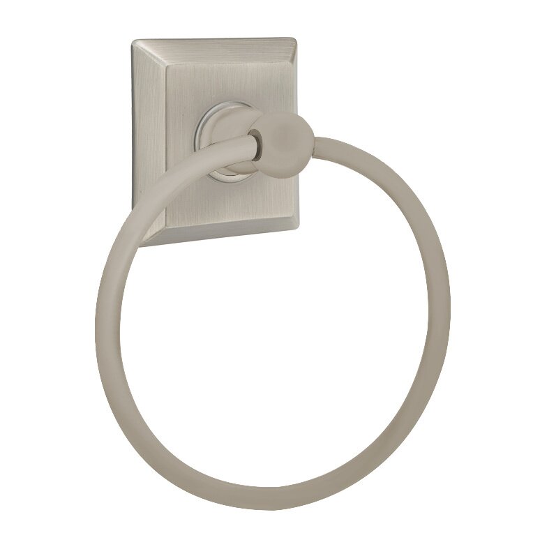 Traditional Brass Collection Quincy Towel Ring  by Emtek