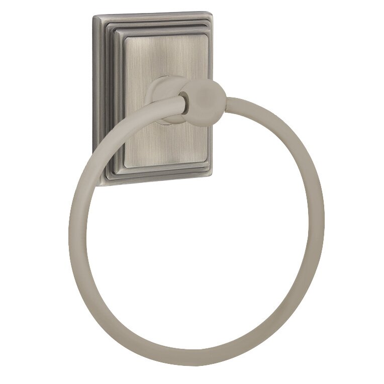 Traditional Brass Collection Wilshire Towel Ring by Emtek