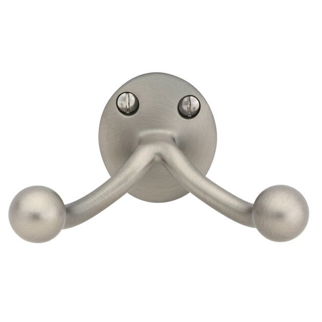 Traditional Brass Collection Traditional Brass Double Hook  by Emtek