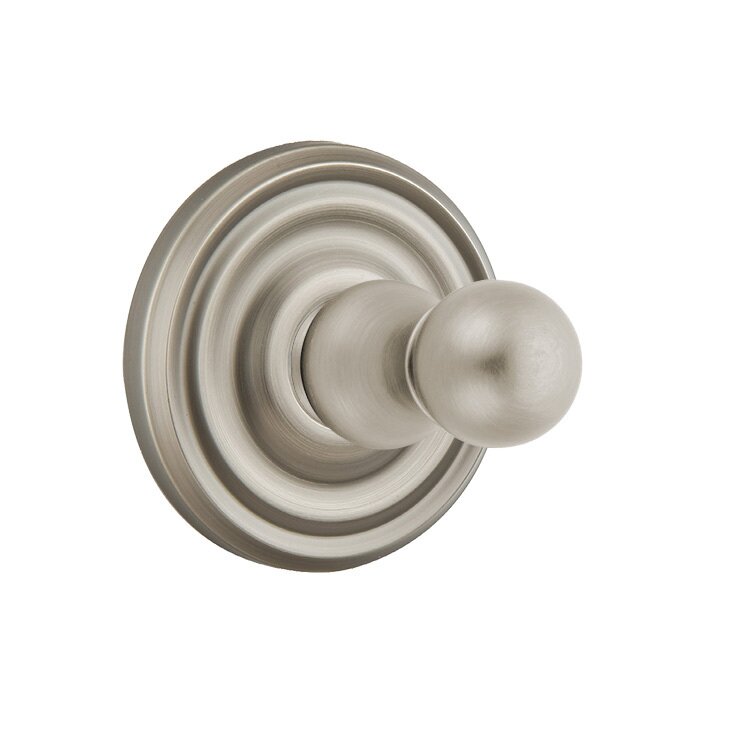 Traditional Brass Collection Regular Single Hook  by Emtek