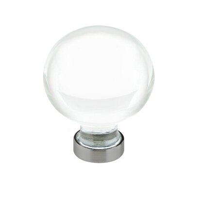 1" Diameter Bristol Knob  by Emtek -CRYSTAL