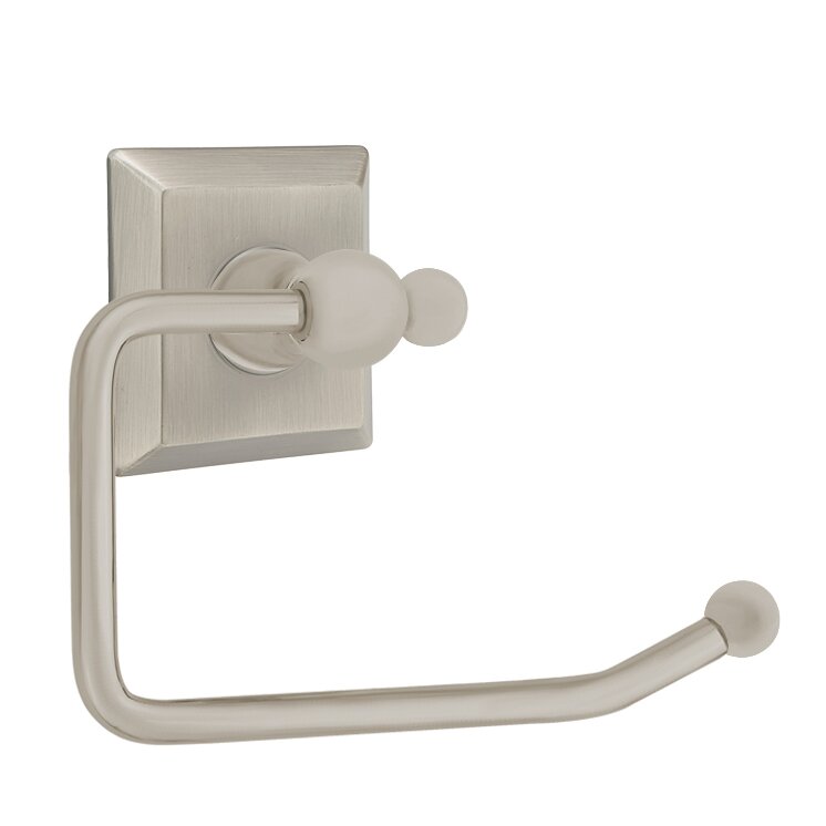 Traditional Brass Collection Quincy Bar Style Tissue Holder by Emtek