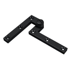 Deltana Architectural Hardware Specialty Solid Brass Hinges & Finials 4 3-8" x 5-8" x 3-8" Hinge pair