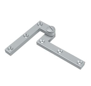 Deltana Architectural Hardware Specialty Solid Brass Hinges & Finials 4 3-8" x 5-8" x 3-8" Hinge pair