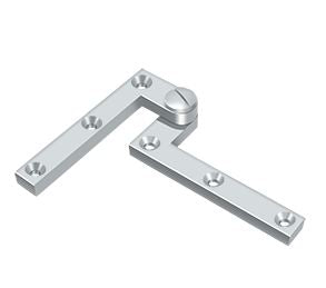 Deltana Architectural Hardware Specialty Solid Brass Hinges & Finials 4 3-8" x 5-8" x 3-8" Hinge pair