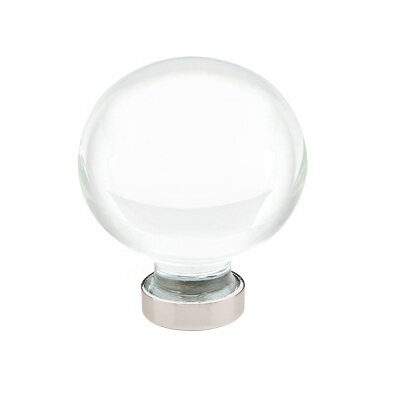 1" Diameter Bristol Knob  by Emtek -CRYSTAL