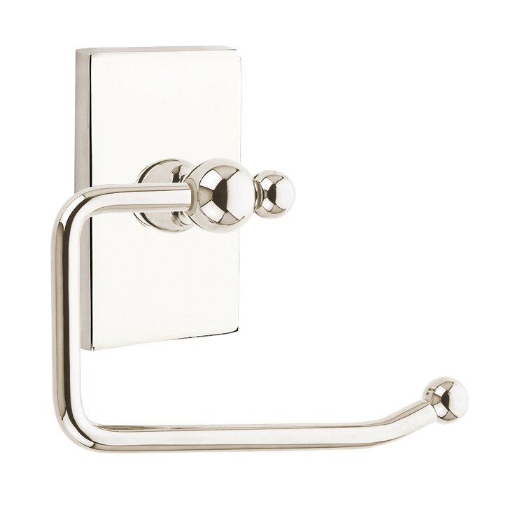 Traditional Brass Collection Modern Rectangular Bar Style Tissue Holder by Emtek