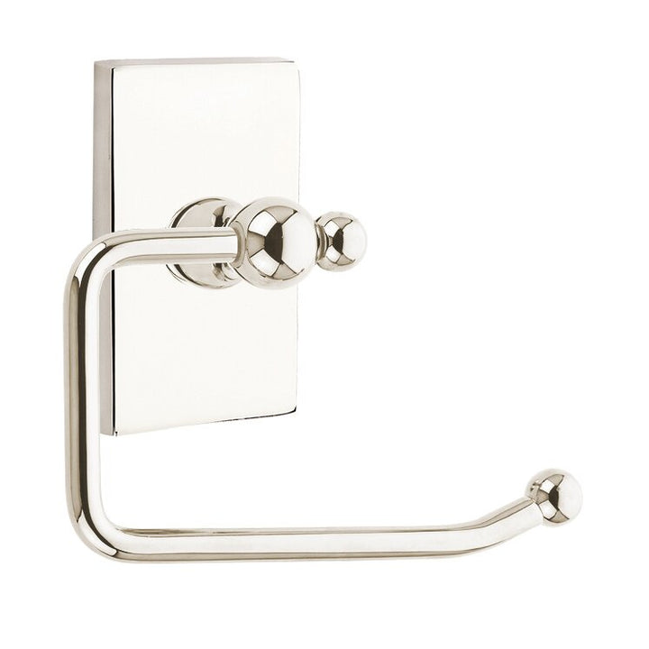 Traditional Brass Collection Modern Rectangular Bar Style Tissue Holder by Emtek